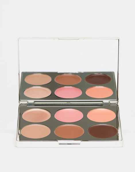  Iconic London Multi Use Cream Blush, Bronze And Highlight Palette 