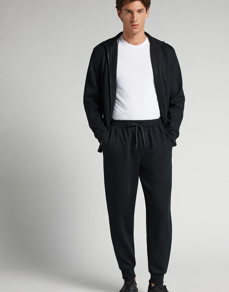  Intimissimi Technical Trousers In Black 