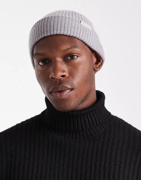  Jack & Jones Beanie In Grey 