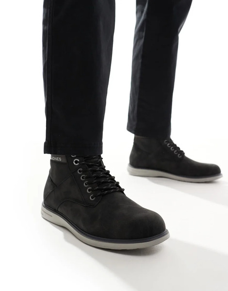  Jack & Jones Denver Combo Boot In Black 