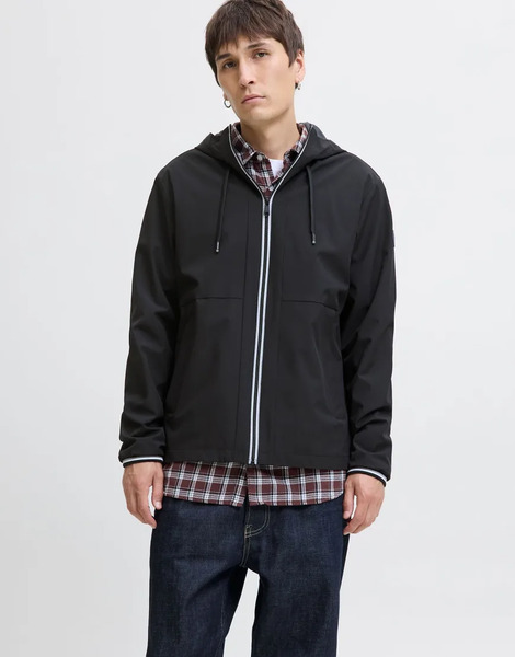  Jack & Jones Jacket In Black 