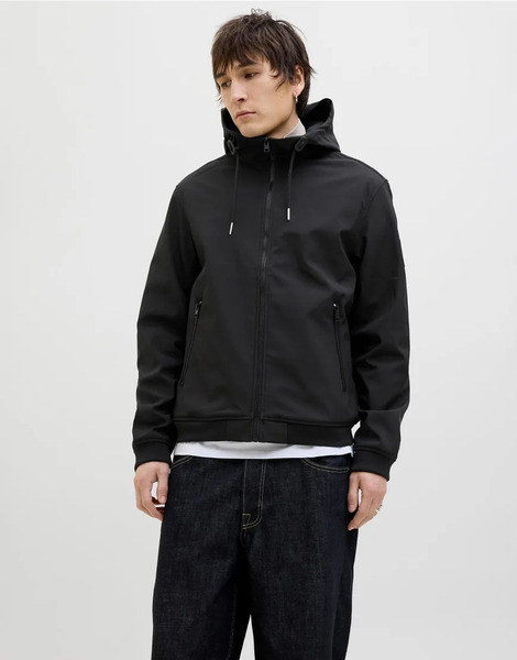  Jack & Jones Light Padded Jacket In Black 