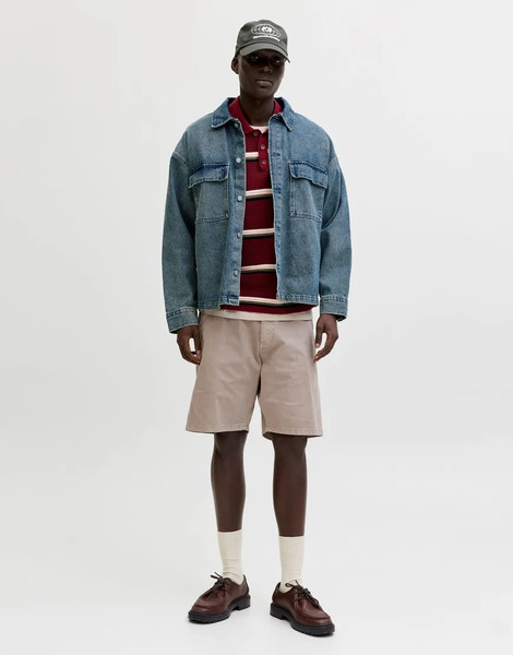  Jack & Jones Shorts In String Grey 