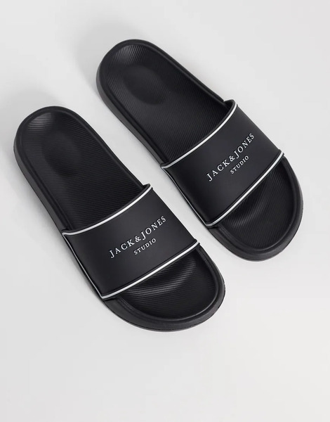 Jack & Jones Slider In Black 