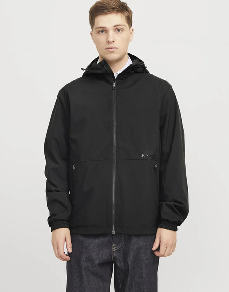  Jack & Jones Transitional Jacket In Black 