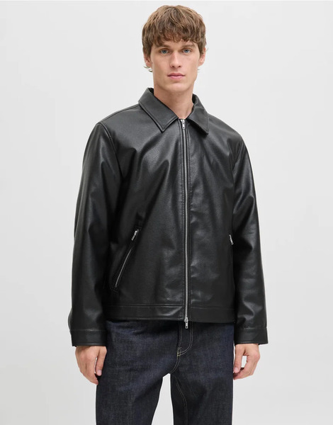  Jack & Jones Transitional Jacket In Black 