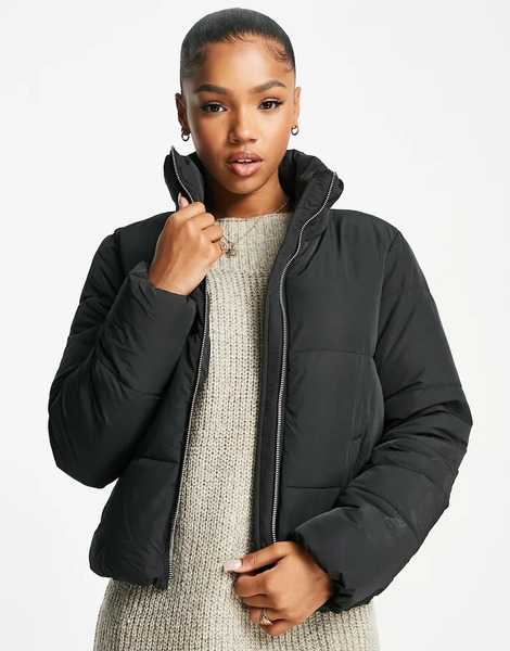  Jdy Padded Jacket In Black 