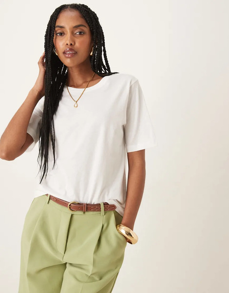  Jdy T Shirt In White 