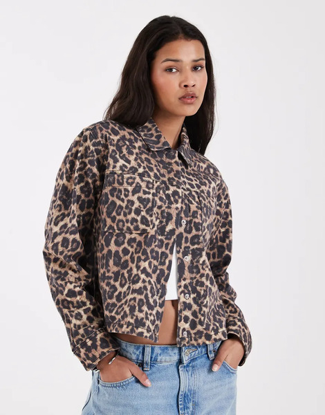  Jjxx Leopard Jacket In Multi 