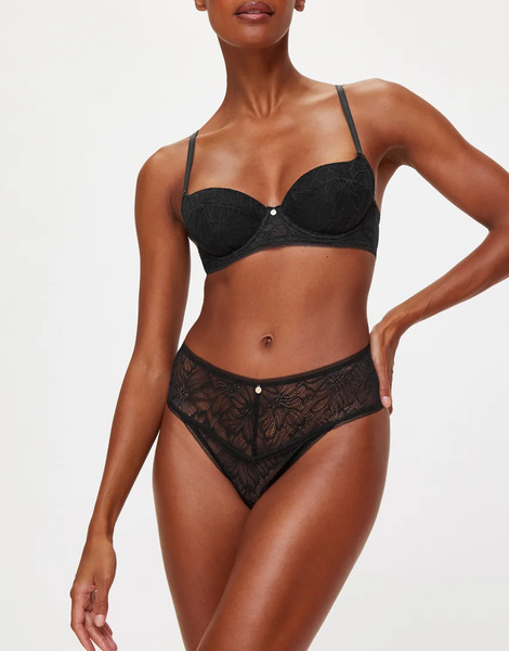  Kbx Alice Deep Thong In Black 