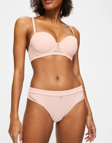  Kbx Charlotte Padded Strapless Bra In Pink 