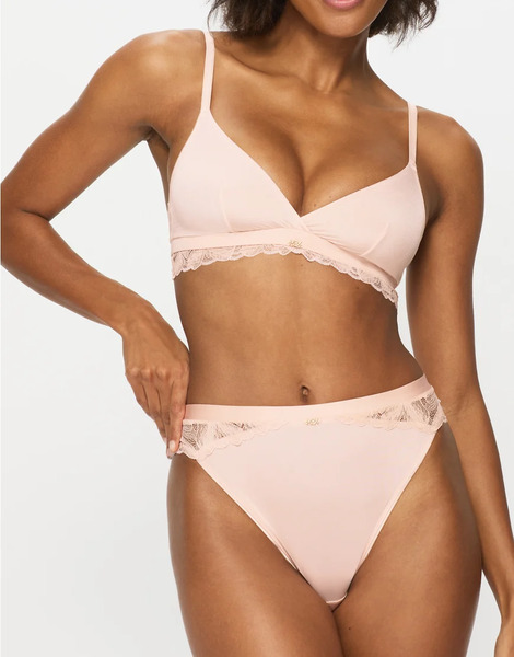  Kbx Harper High Rise Brazilian In Pink 
