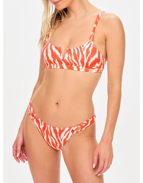  Kbx Tanga Bikini Bottom In Orange 