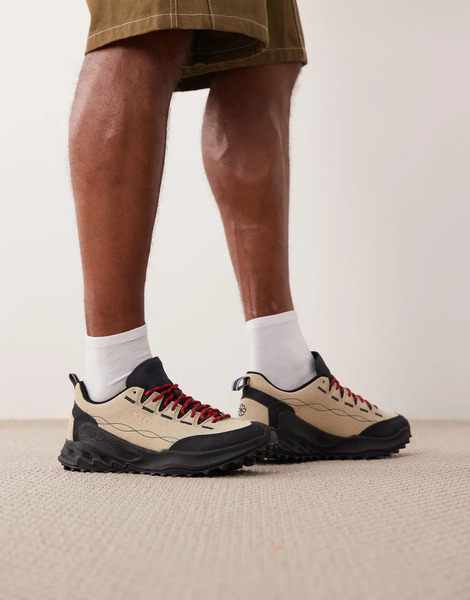  Keen Jasper Zionic Brushed Suede Trainers In Beige Neutral 