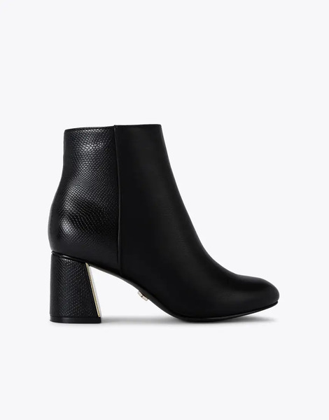  Kg Kurt Geiger Hazel Mid Ankle Boots In Black 