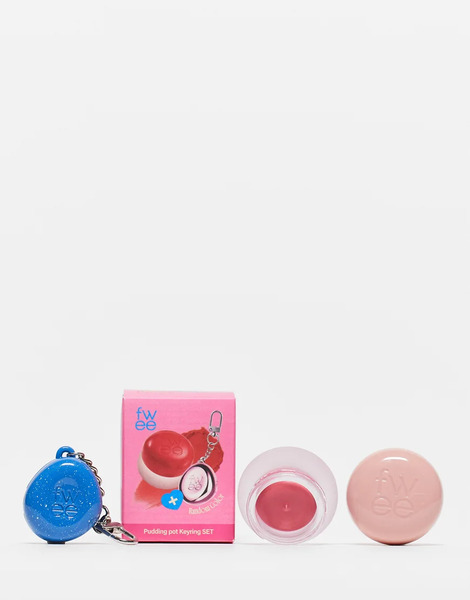  Fwee Lip & Cheek Blurry Pudding Pot + Free Pendant Keyring Shade 'like!' No Colour 