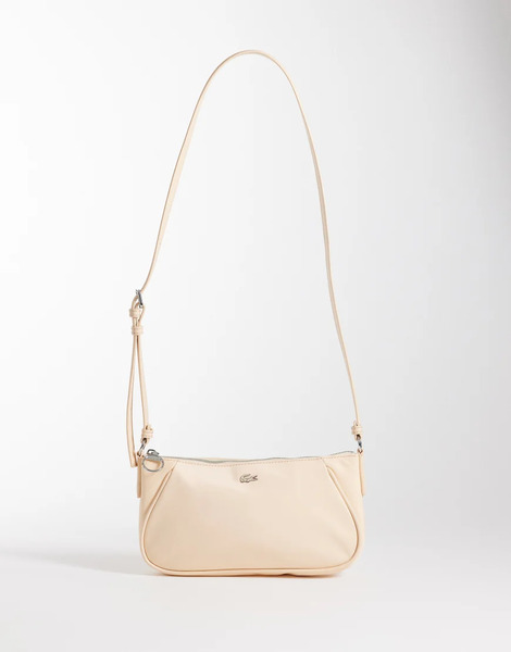  Lacoste Adjustable Shoulder Bag In Light Pink 