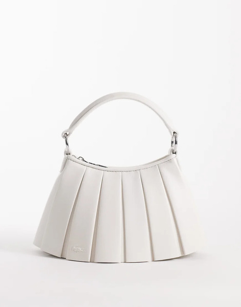  Lacoste Mini Lenglen Bag In White 