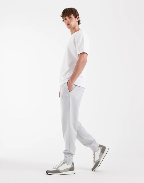  Lacoste Slim Jersey Jogging Bottoms In Light Grey 