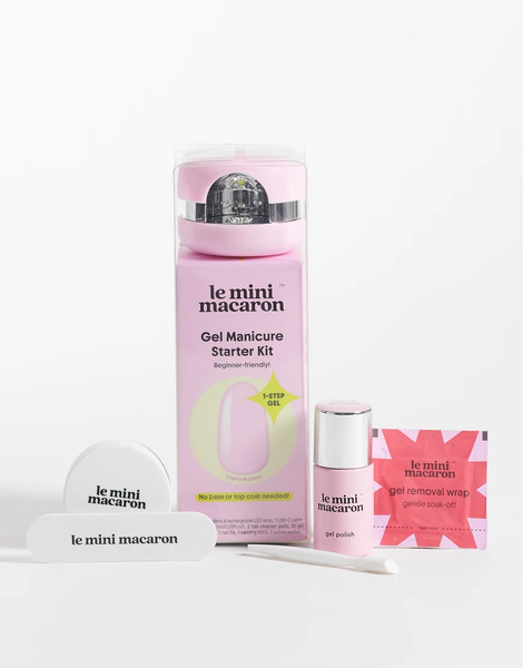  Le Mini Macaron Gel Manicure Kit   Cherry Blossom Pink 