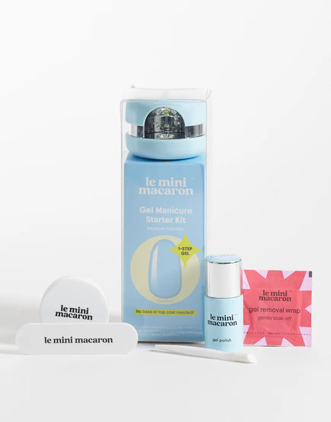  Le Mini Macaron Gel Manicure Kit   Cloud Puff Blue 