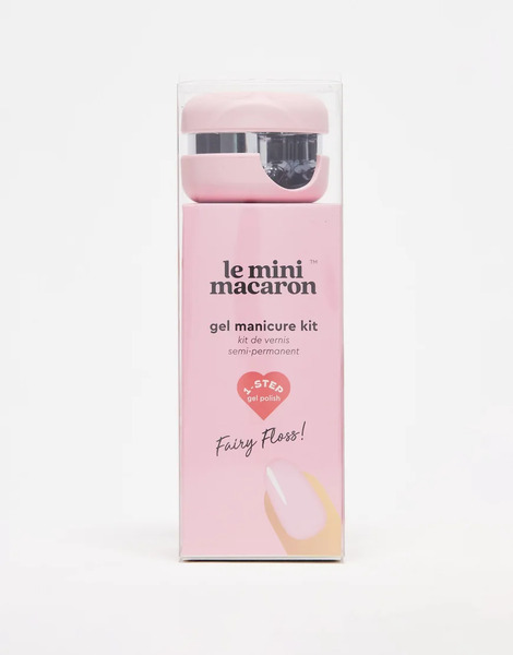  Le Mini Macaron Gel Manicure Kit   Fairy Floss Pink 