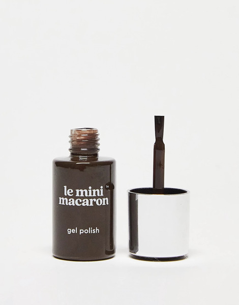  Le Mini Macaron Gel Polish   Espresso Brown 