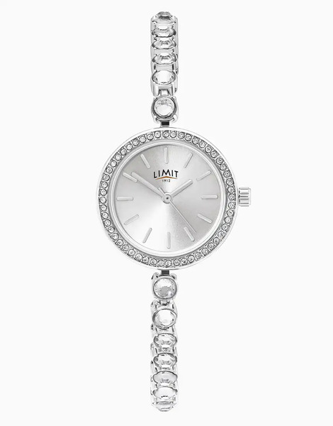  Limit 26mm Round Silver Watch In Silver 