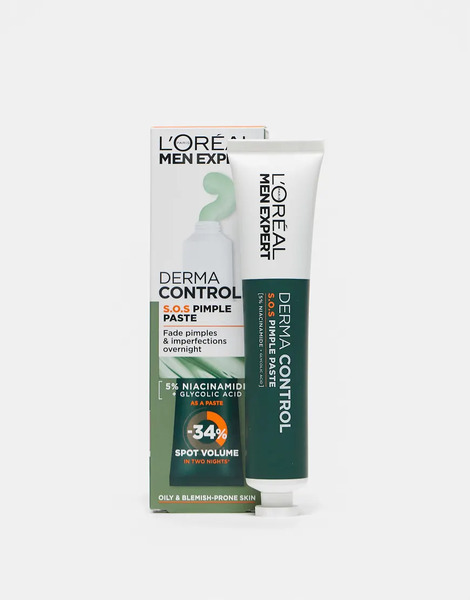  L'oreal Men Expert Derma Control S. O.s Pimple Paste 45ml No Colour 