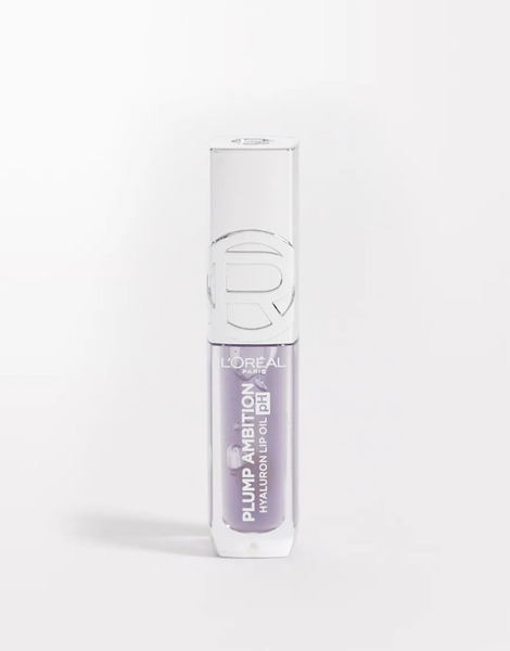  L'oreal Paris Plump Ambition Transformative Ph Lipgloss  Berry Noir Purple 