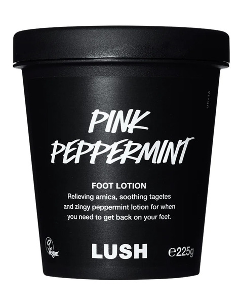  Lush Peppermint Foot Lotion 225g Pink 