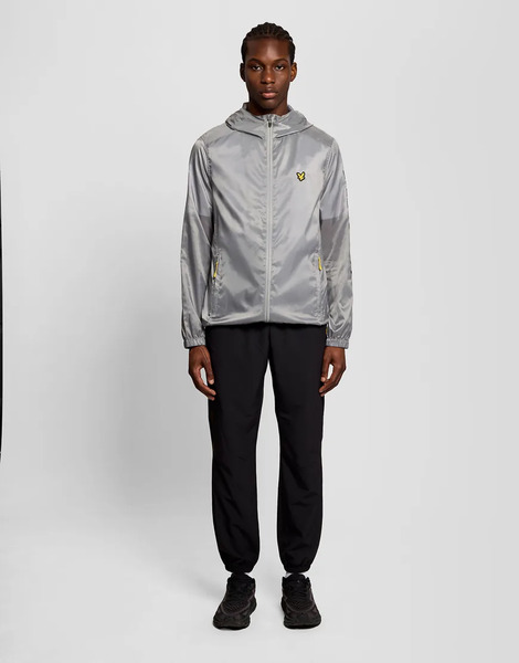  Lyle & Scott Light Jackets Sleeve Branded Jacket In Y106 Ultimate Grey 