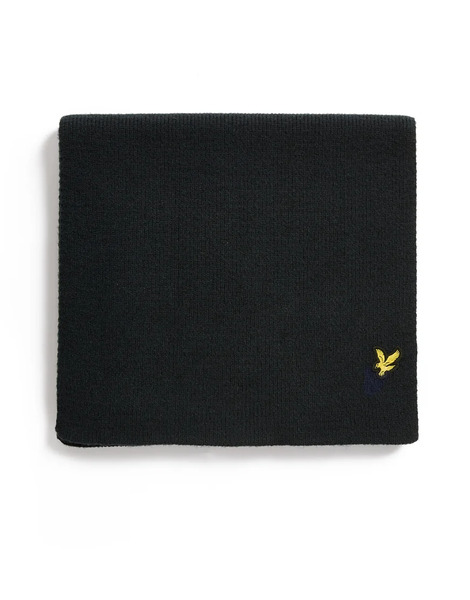  Lyle & Scott Plain Scarf In Dark Navy Blue 