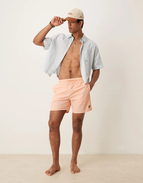  Lyle & Scott Swim Short In Pink 