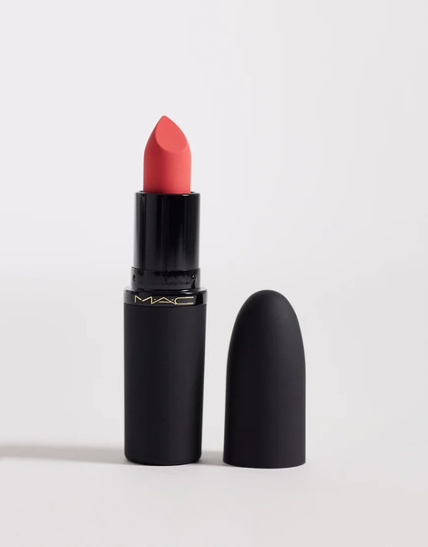  Mac Powder Kiss Hazy Matte Lipstick  Mandarin O Pink 