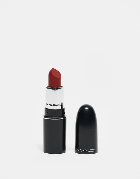 Mac Macximal Sleek Satin Mini Lipstick  Dubbonet Red 