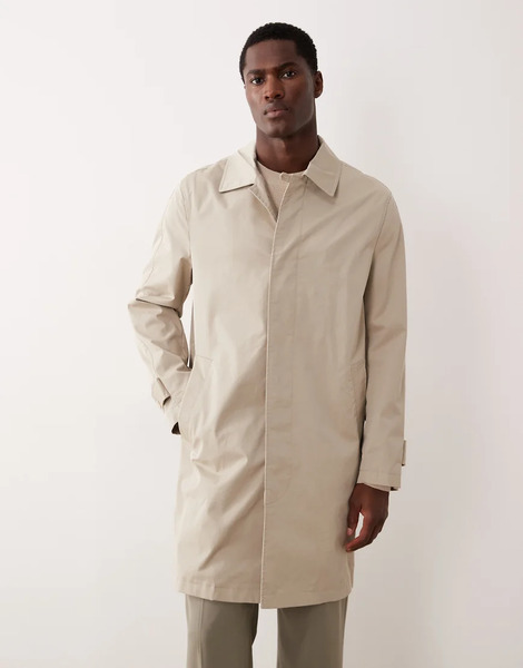  Mango Classic Trench Coat In Light Beige Neutral 