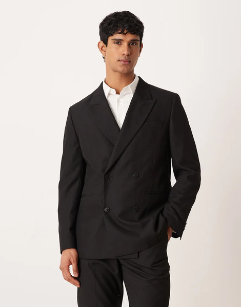  Mango Pintor Suit Blazer Co Ord In Black 