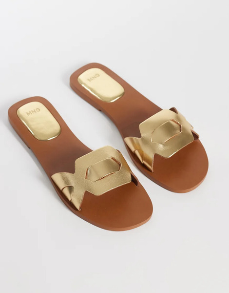  Mango Teen Slider In Gold 