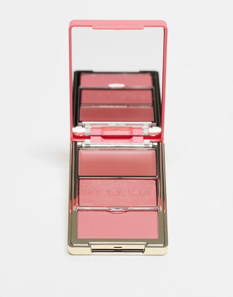  Morphe Cheek Thrills Multi   Finish Face Trio   Blind Date Pink 