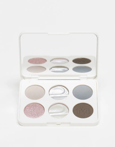  Morphe Cyber Chrome 6 Pan Eyeshadow Palette Multi 