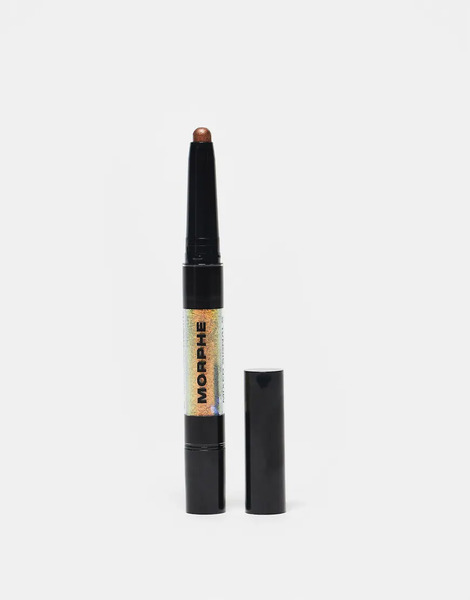  Morphe Mixed Signals Dual Cream & Liquid Shadow Stick   Brown/gold 