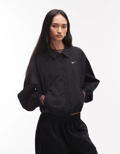  Nike Coach Jacket In Black 