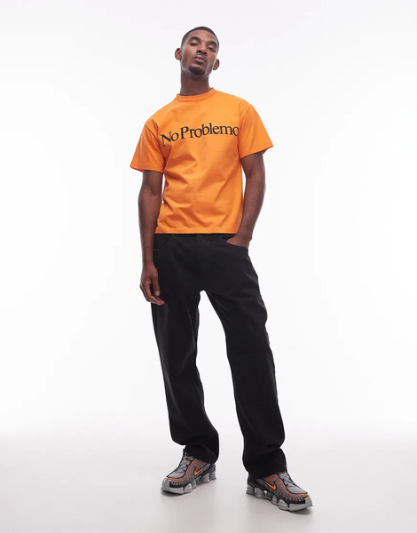  No Problemo Baggy Jeans In Black 