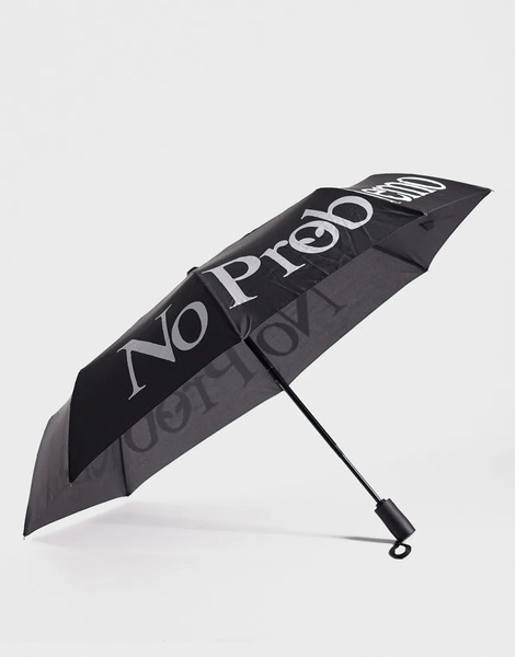  No Problemo Mini Umbrella In Black 