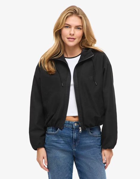  Noisy May Hooded Jacket In Black 