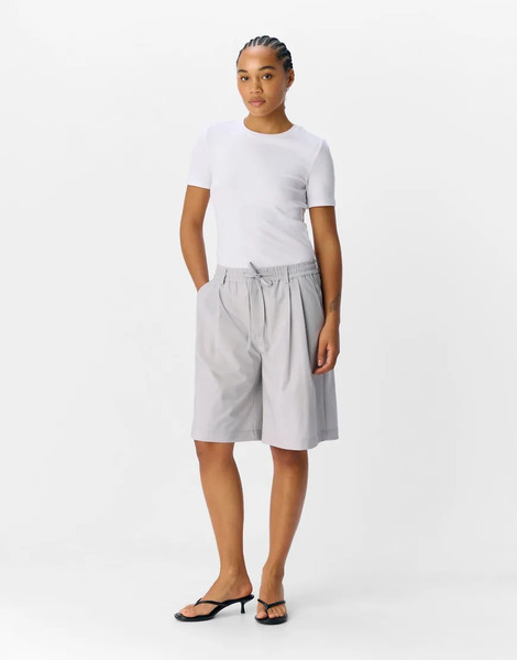 Object Bermuda Shorts In Light Grey Melange 