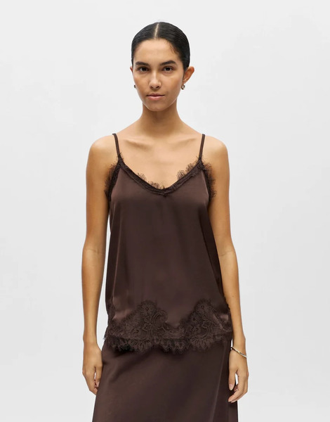  Object Camisole In Seal Brown 
