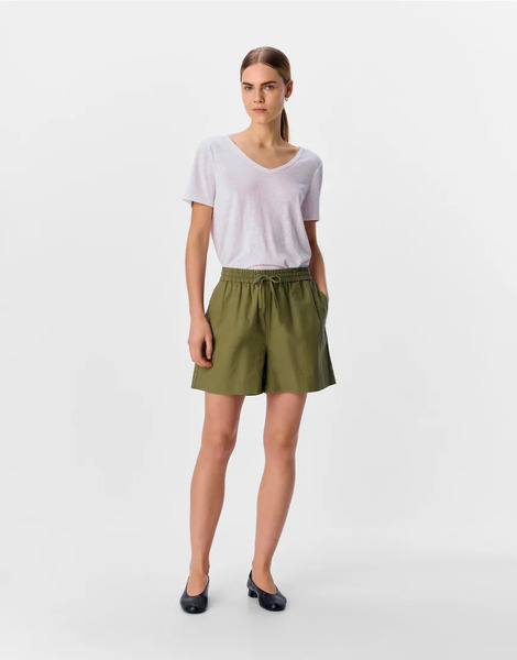  Object Shorts In Khaki Green 