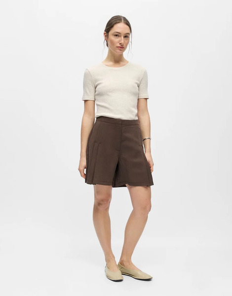  Object Shorts In Seal Brown 